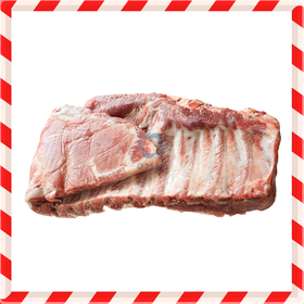 MEATY PORK SPARERIB (FULL-SLAB) 多肉猪肋排不切 - APPROX 2KG/BLOCK