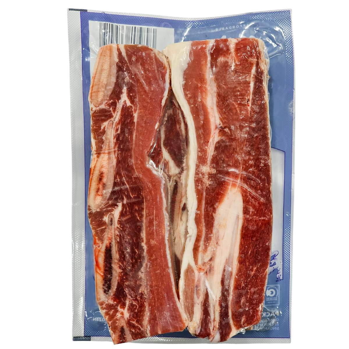 BEEF SHORT RIBS BONE-IN (CUT LONG) 带骨牛排骨切长 - 1KG/PKT