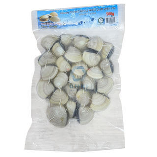 COOKED WHOLE WHITE CLAM 沙白啦啦 - 500GM/PKT