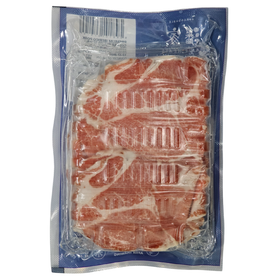 PREMIUM IBERICO PORK COLLAR SHABU SHABU 西班牙火锅黑猪五花肉片 - 300GM/TRAY