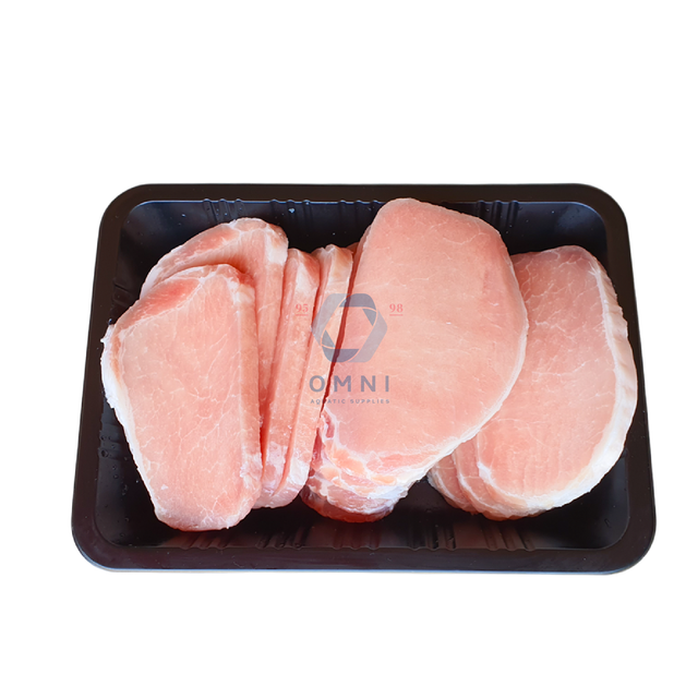 BONELESS PORK LOIN CHOP 无皮无骨猪肉头切猪扒 - 1KG/PKT, 12 - 15PCS