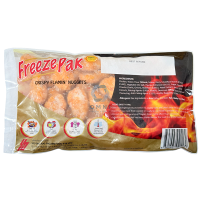 FREEZEPAK CRISPY FLAMIN NUGGETS 香辣麦金鸡 - 800GM/PKT
