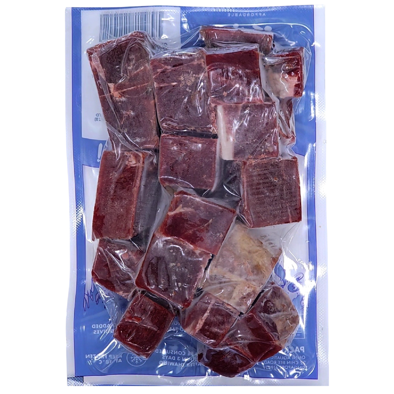 GRASSFED VENISON CUBES 草饲鹿肉切粒 - 500GM/PKT