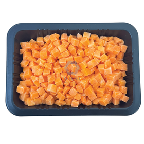CARROT DICED 萝卜粒 - 1KG/PKT