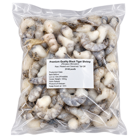 31/40 TIGER PRAWN MEAT (TAIL OFF, DESHELLED) 31/40老虎虾仁