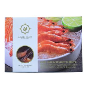 COOKED PRAWN HOSO 41/50 美人虾 - 1KG/PKT