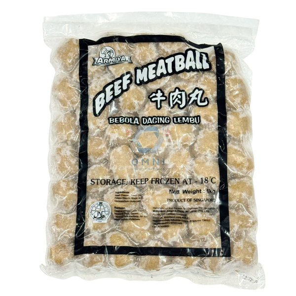 ARMIYA BEEF BALL 牛肉丸 - 1KG/PKT