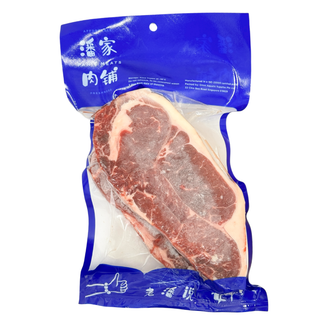 USDA CHOICE BEEF STRIPLOIN STEAK 美国精选牛扒切 (无骨) - 2PCS/PKT (APPROX 520GM-580GM)