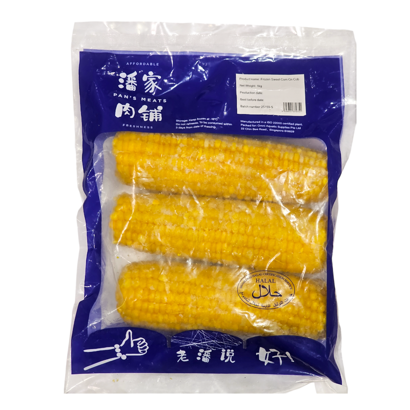 CORN ON COB 玉米棒 - 1KG/PKT
