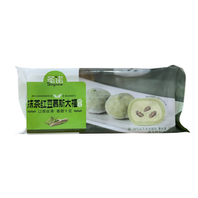 MACHA WITH RED BEAN DAIFUKU 抹茶红豆慕斯大幅 - [250GM/PKT, 10PCS]