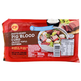 PIG BLOOD CURDS 猪血 - 400GM/PKT