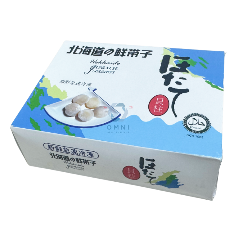 HOKKAIDO SCALLOP MEAT 日本带子 - [NET WEIGHT WITH GLAZING 800GM/BOX]