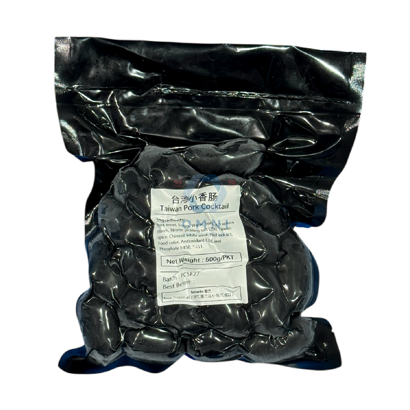 MINI PORK COCKTAIL TAIWAN SAUSAGE 迷你猪肉台湾香肠 - 500GM/PKT