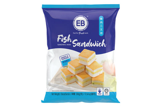 EB FISH SANDWICH 鱼肉三文治 - 500GM/PKT