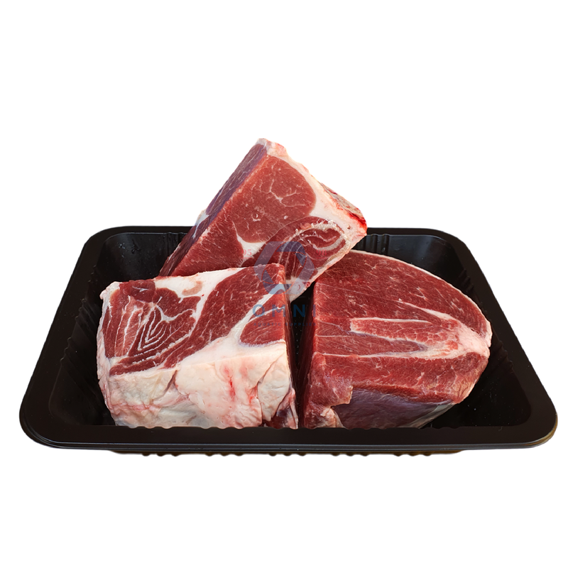 Mutton Leg Bone Less GRASSFED MUTTON LEG BONELESS 草饲无骨羊腿肉切块 - APPROX 1KG/PKT, CUT 3/KG