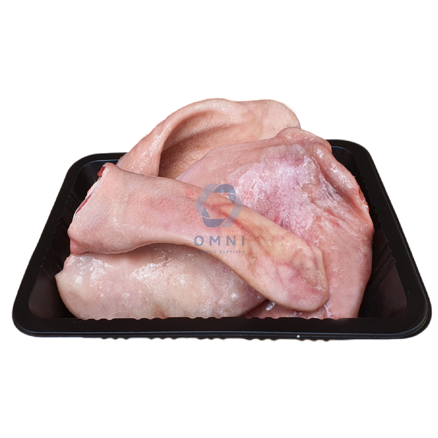 PORK EAR 猪耳朵不切 - APPROX 1KG/PKT, 4 - 5PCS/KG