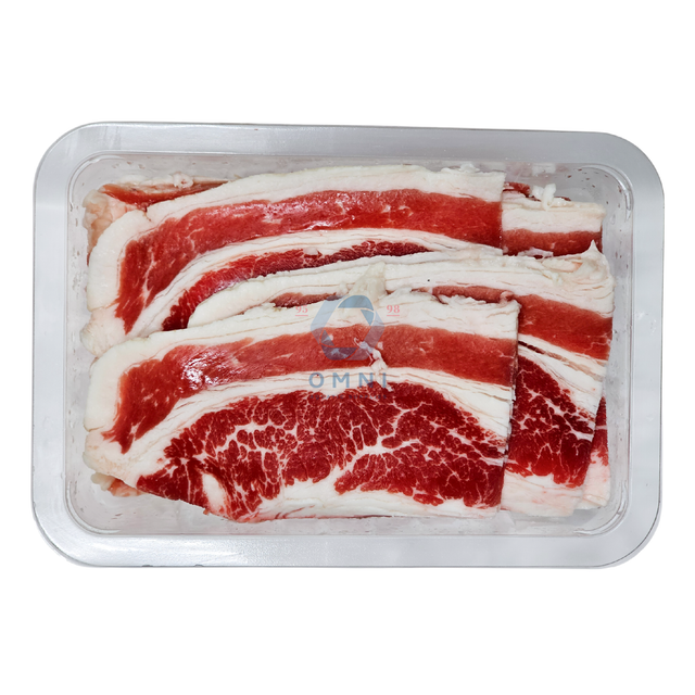 USA BEEF SHORTPLATE SLICED SHABU 美国火锅肥牛片 - 500GM/PKT