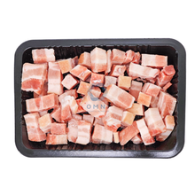 PORK BELLY CUBES (SKIN ON) 猪三层肉切粒(带皮) - 500GM/PKT