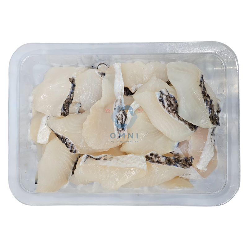 FRESHLY FROZEN TOMAN SLICES 生鱼切片 - 500GM/TRAY