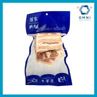 SUKIYAKI SKINLESS PORK BELLY SHABU SHABU 去皮火 锅三层肉片 - 500G/PKT