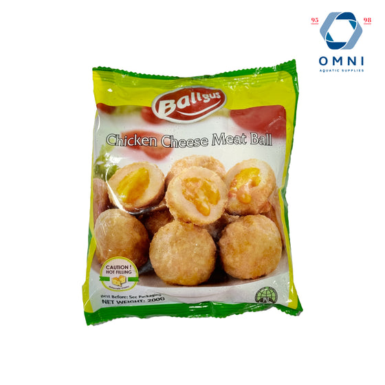 BALLGUS CHICKEN CHEESE MEAT BALL - 2 PACKET X 200GM/PKT