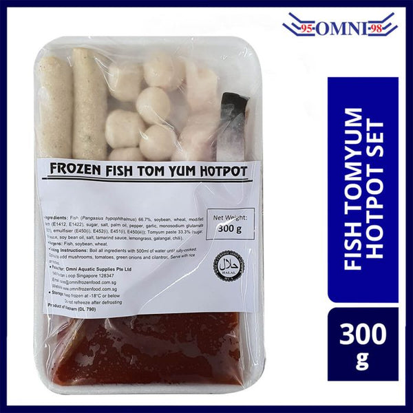 FISH TOMYUM HOTPOT SET - 300GM/TRAY