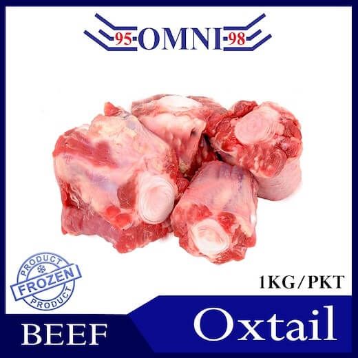 BRAZILIAN BEEF TAIL / OX TAIL CUT 巴西牛尾(切) - APPROX 1KG/PKT