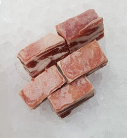BONE-IN LAMB FLAP CUT SMALL 带骨羊肚皮 / 羊排骨切小 - 1KG/PKT