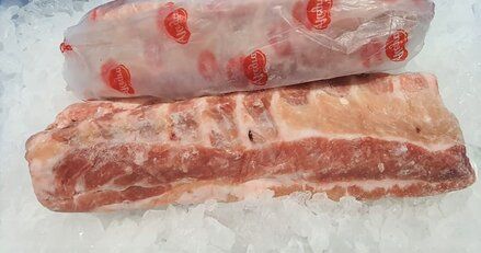 PORK LOIN RIBS/BABY RIBS WHOLE 猪子弹排不切 - APPROX 2KG/PKT [WEIGHT MAY VARY]