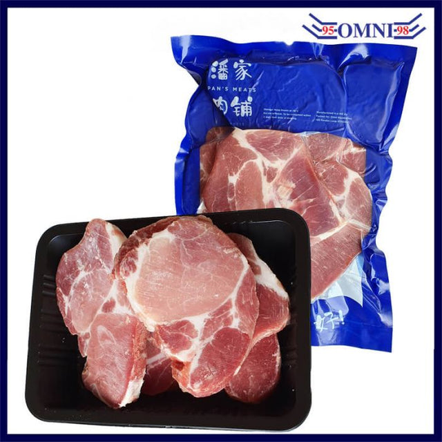 PORK COLLAR STEAK 五花肉切猪扒 - APPROX 1KG/PKT