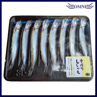 SHISHAMO 多春鱼 - (3 PACKS x 8PCS/PLATE)