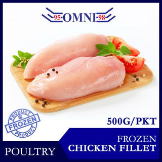 CHICKEN FILLET BONELESS 无骨鸡柳 - 500GM/TRAY