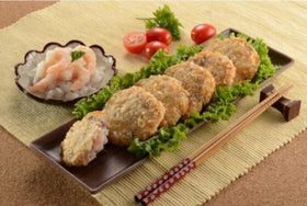 EB SQUID PRAWN CAKE 花枝虾排 - 200GM/PKT