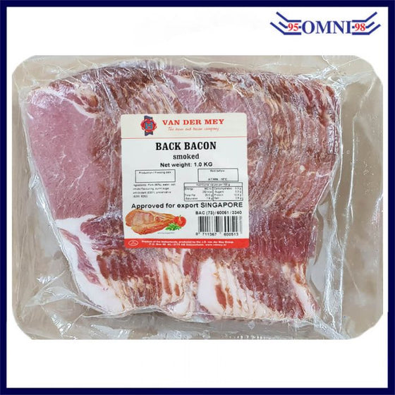 HOLLAND PORK BACK BACON 培根切片(背部) - 2KG/PKT