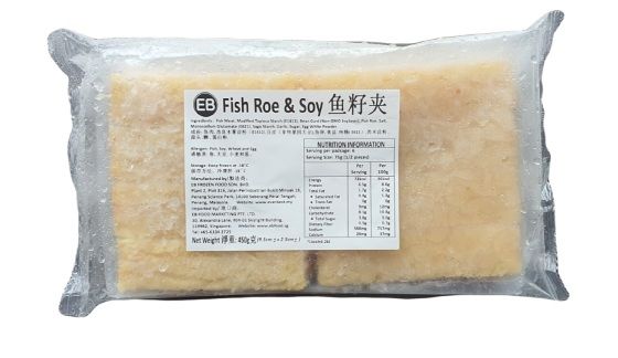 EB FISH ROE & SOY 海鲜鱼籽夹 (450G/PKT)