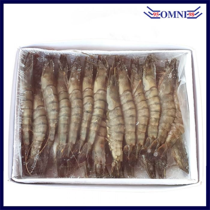 Hasoos Fish 21/25 TIGER PRAWN HOSO (SHELL ON, Large) 21/25 老虎虾 (大)